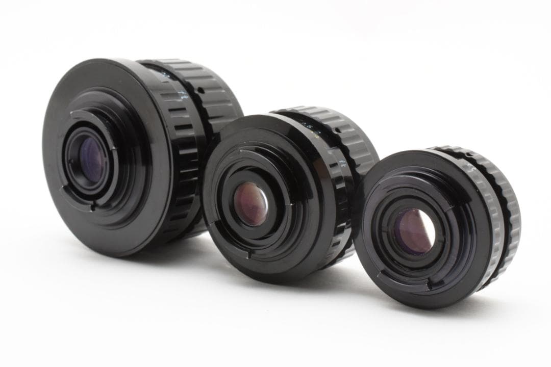 美品 ペンタックス PENTAX AUTO110　18/24/50mm レンズS