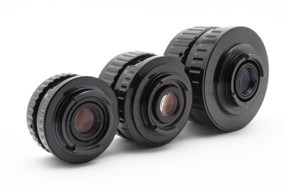 美品 ペンタックス PENTAX AUTO110　18/24/50mm レンズS