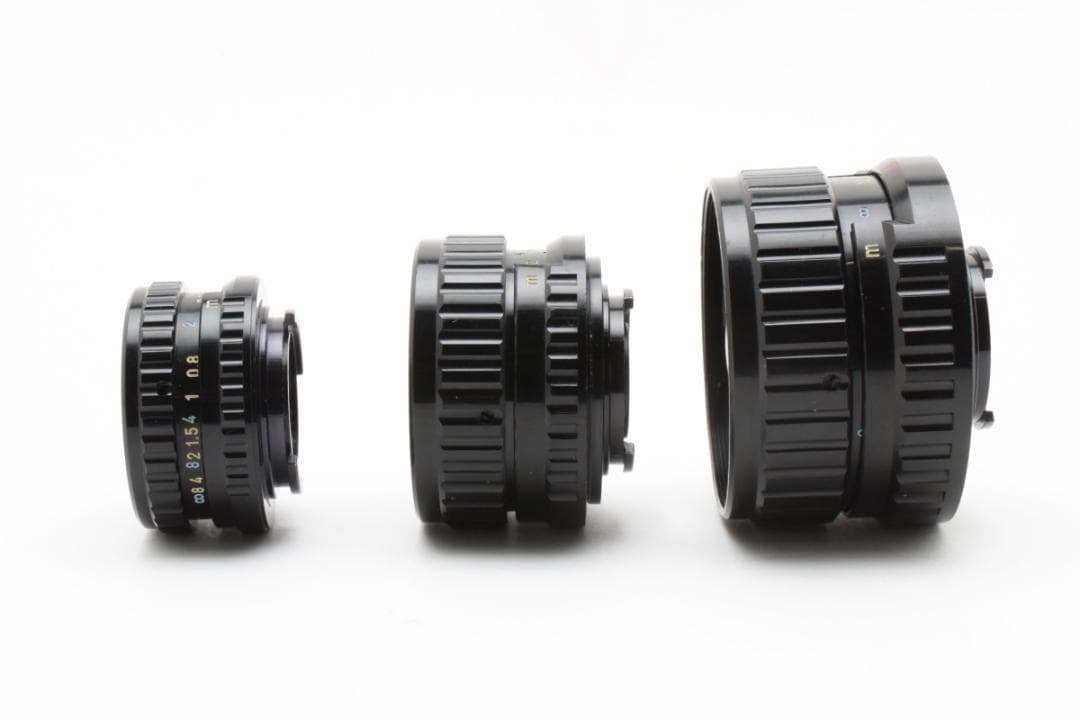 美品 ペンタックス PENTAX AUTO110　18/24/50mm レンズS