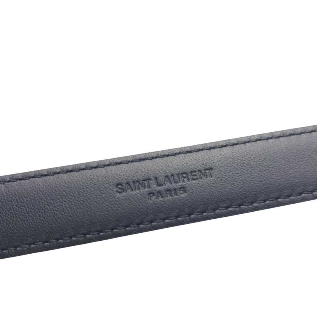 美品★YSL イヴサンローラン　細いベルト73-83ｃｍ