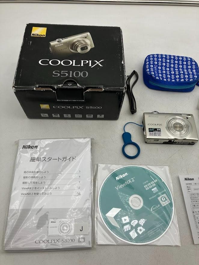 【美品】Nikon COOLPIX S5100 本体 付属品付き
