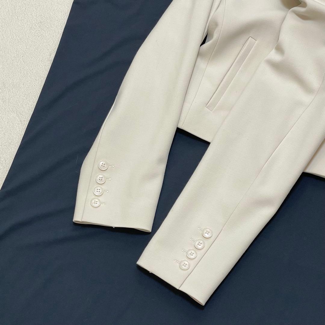 2024年 アルアバイル ギャバショートジャケット ベスト 2点 レイヤード