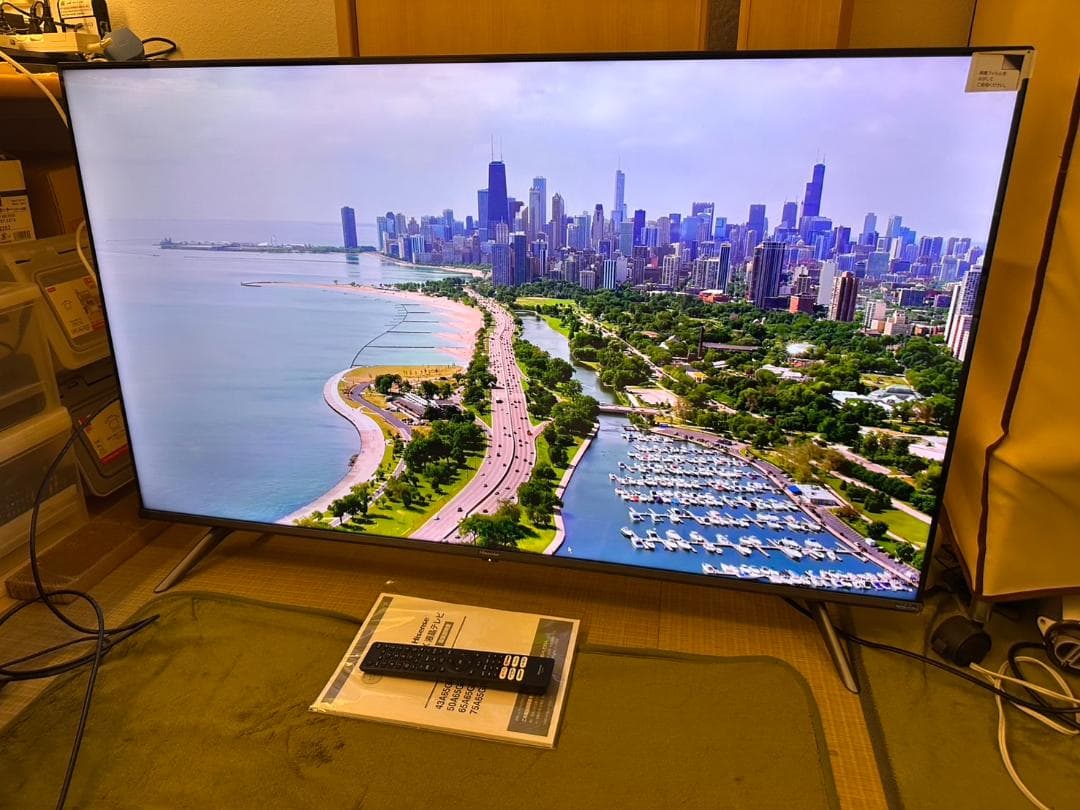超極美品！ハイセンス hisense 50型　4K　スマートテレビ 50A65G