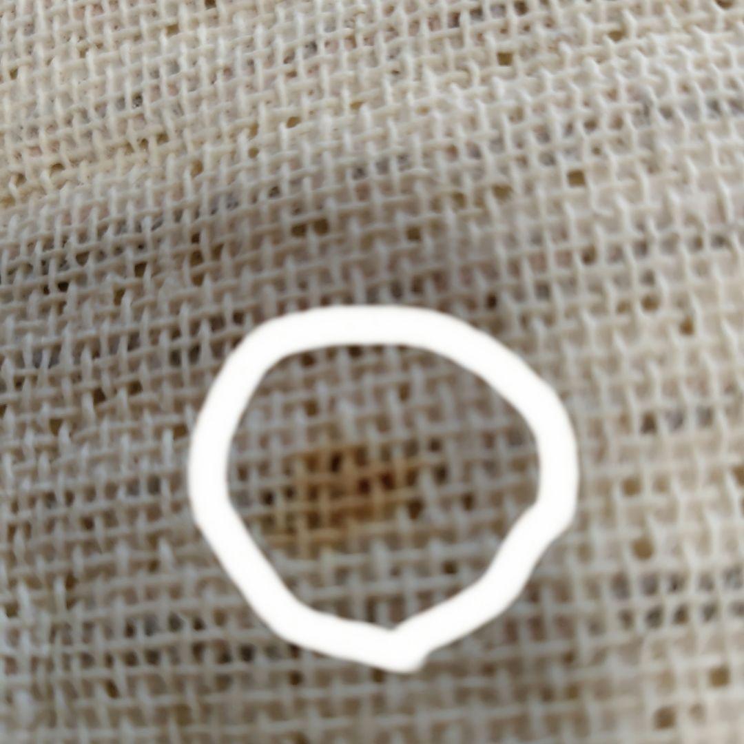 アクタス、ベージュ シャギーラグ 綿麻素材