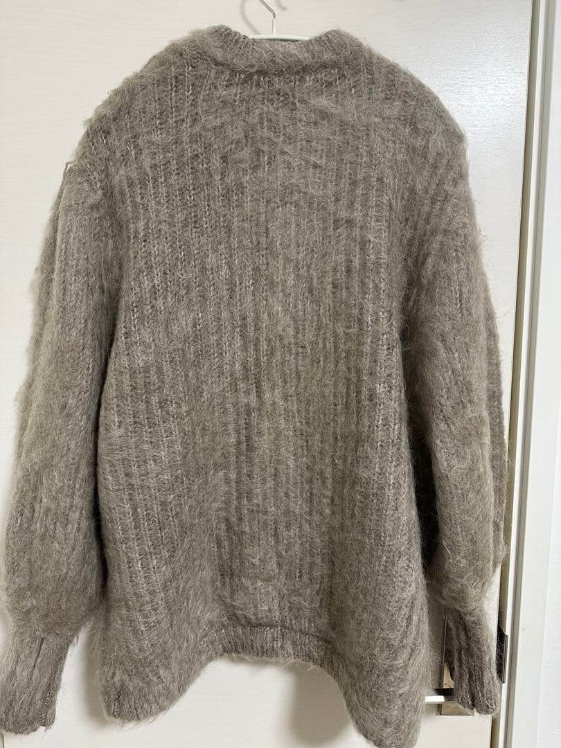 【新品未使用】CLANE クラネ　モヘアシャギーカーディガン