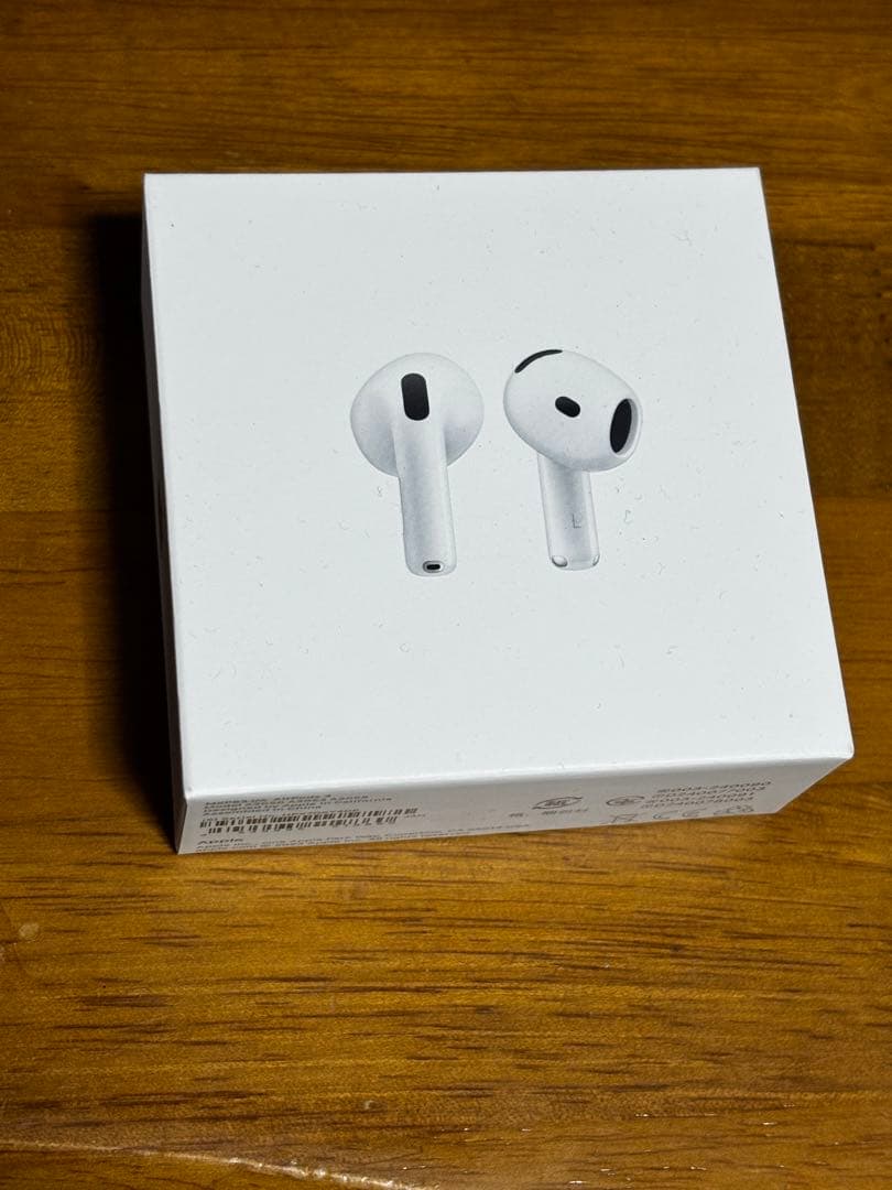 未開封　AirPods 4 本体(メーカー保証あり)