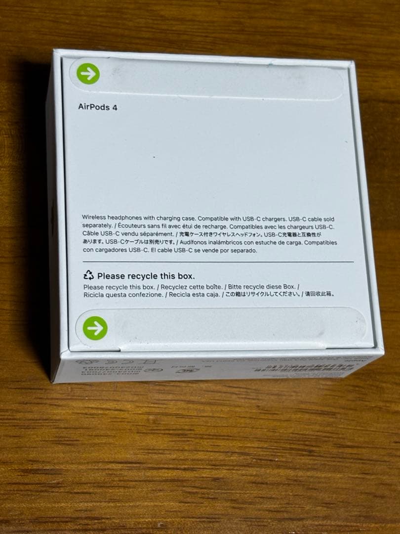 未開封　AirPods 4 本体(メーカー保証あり)