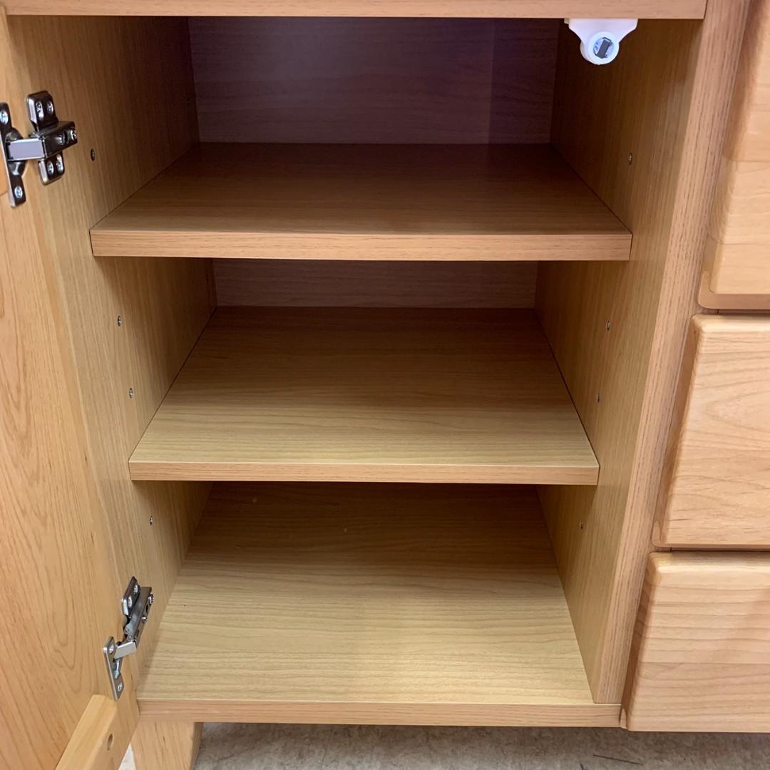 ★★ISSEIKI　サイドボード 　キャビネット　北欧家具　BASK SB 80