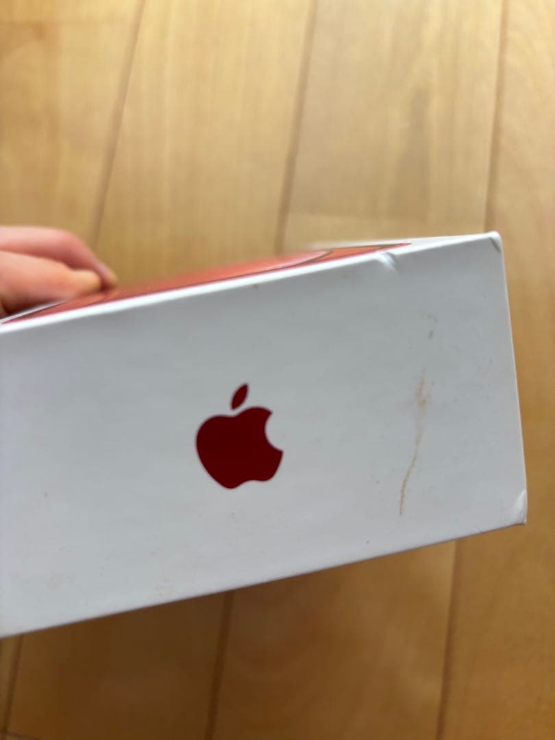 【Apple iPhone XR】本体（レッド）・充電器・箱セット