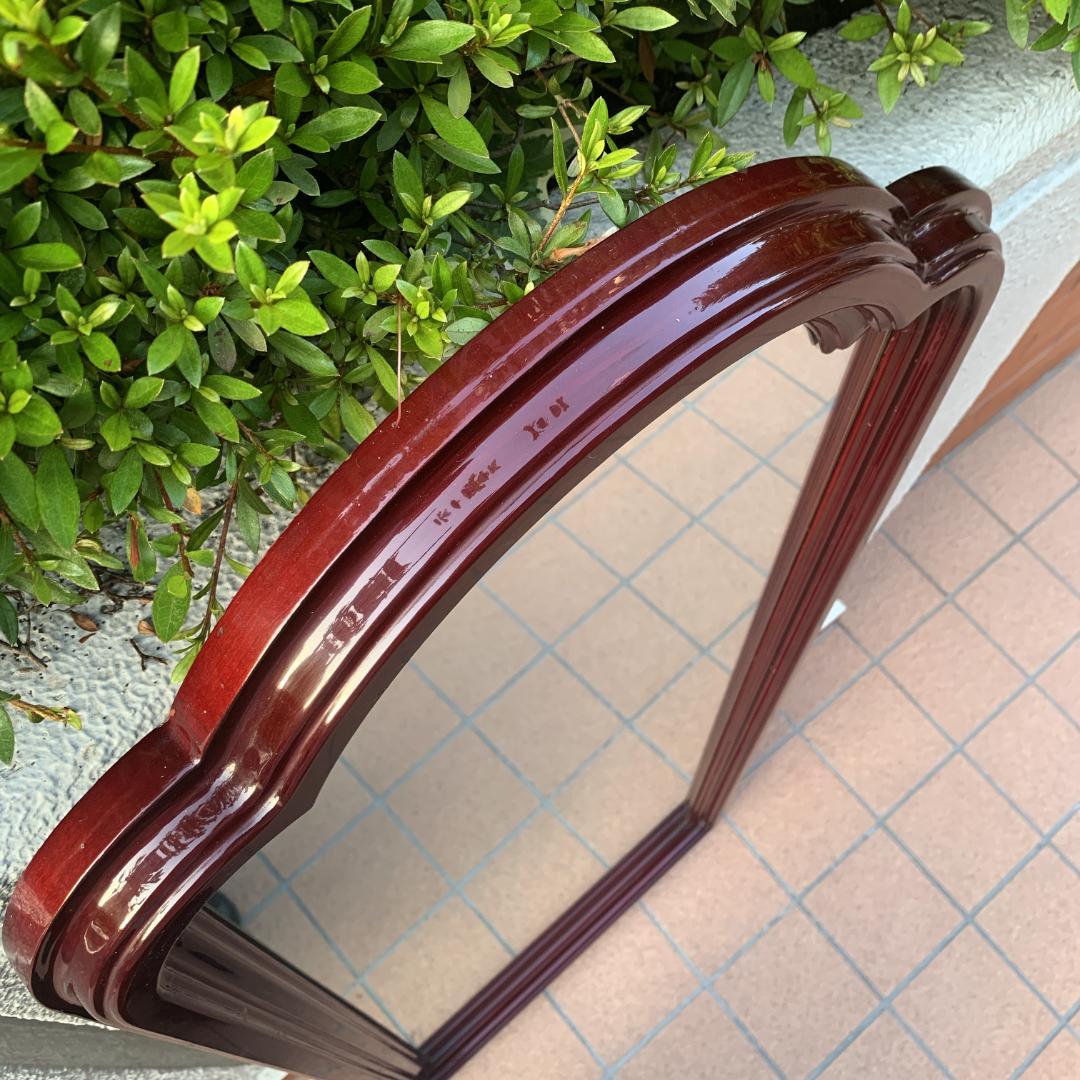 全国送料無料　アンティーク　輸入家具　海外製　木製　姿見鏡　ウォールミラー