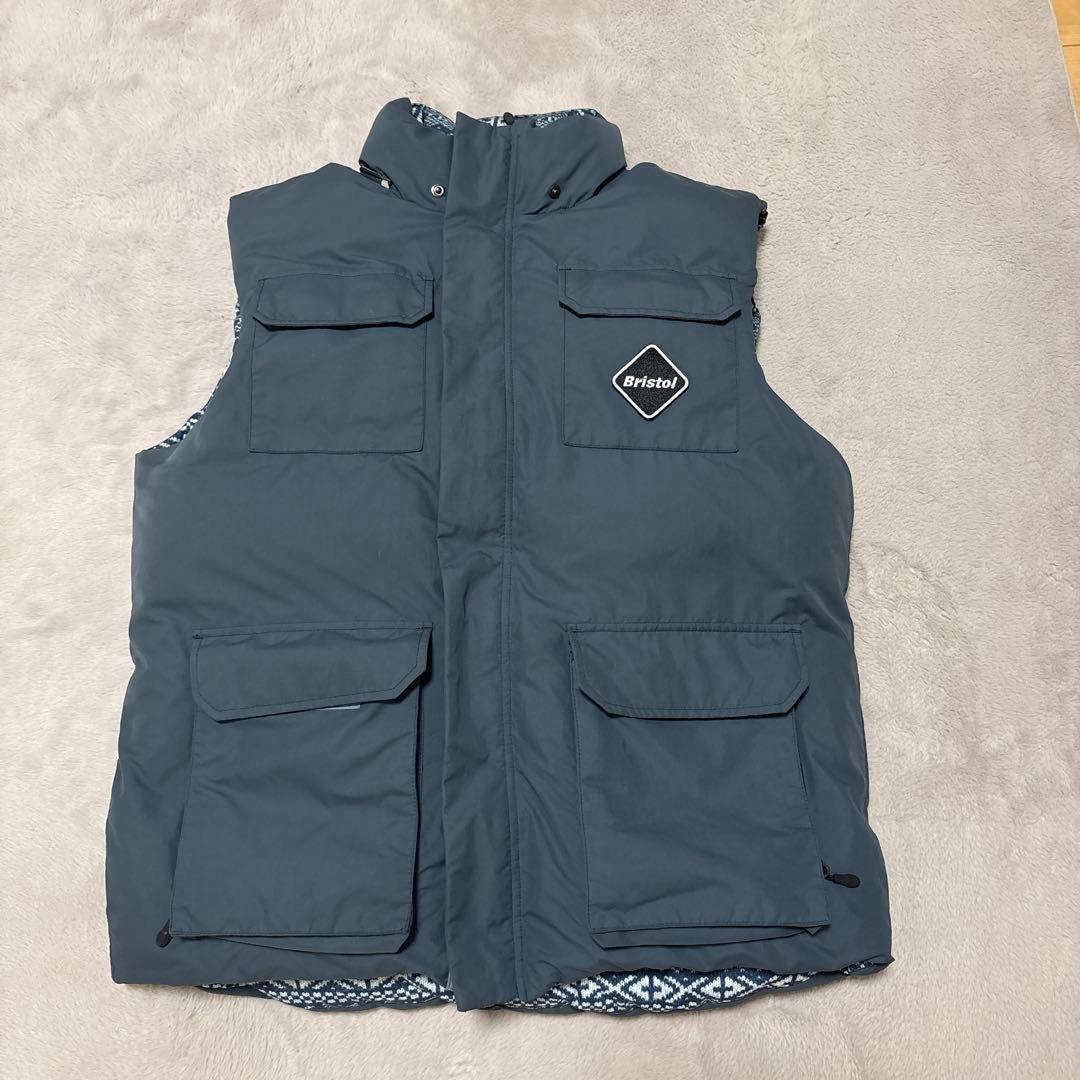 NIKE × F.C.R.Bリバーシブル ダウンベスト ブリストル