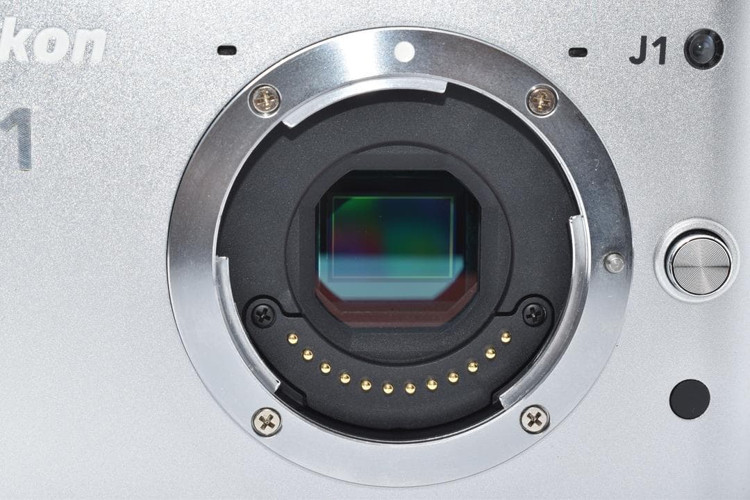 【美品】Nikon 1 J1 シルバー ボディ