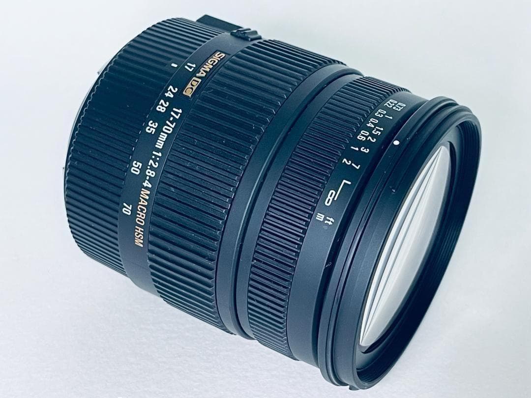 レンズ(ズーム) SIGMA 17-70mm F2.8-4 DC MACRO OS CanonEF