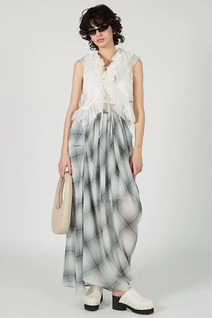 【prank project】Ruffle Frill Blouse