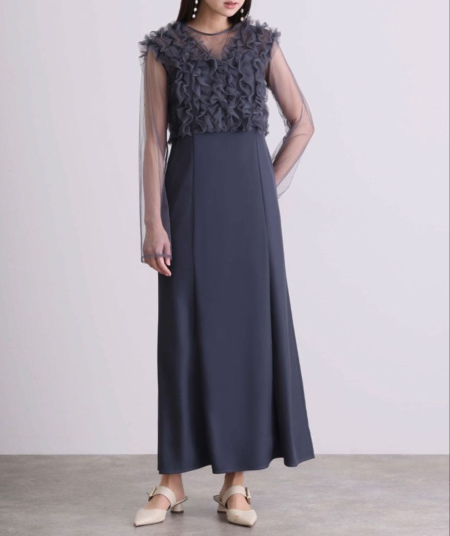 Atlo 袖あり&ミモレ丈3点セット