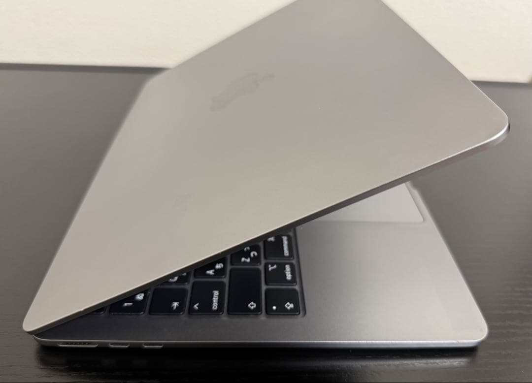 MacBook Air M2 16GB 512GB 充放電282 バッテリ90%