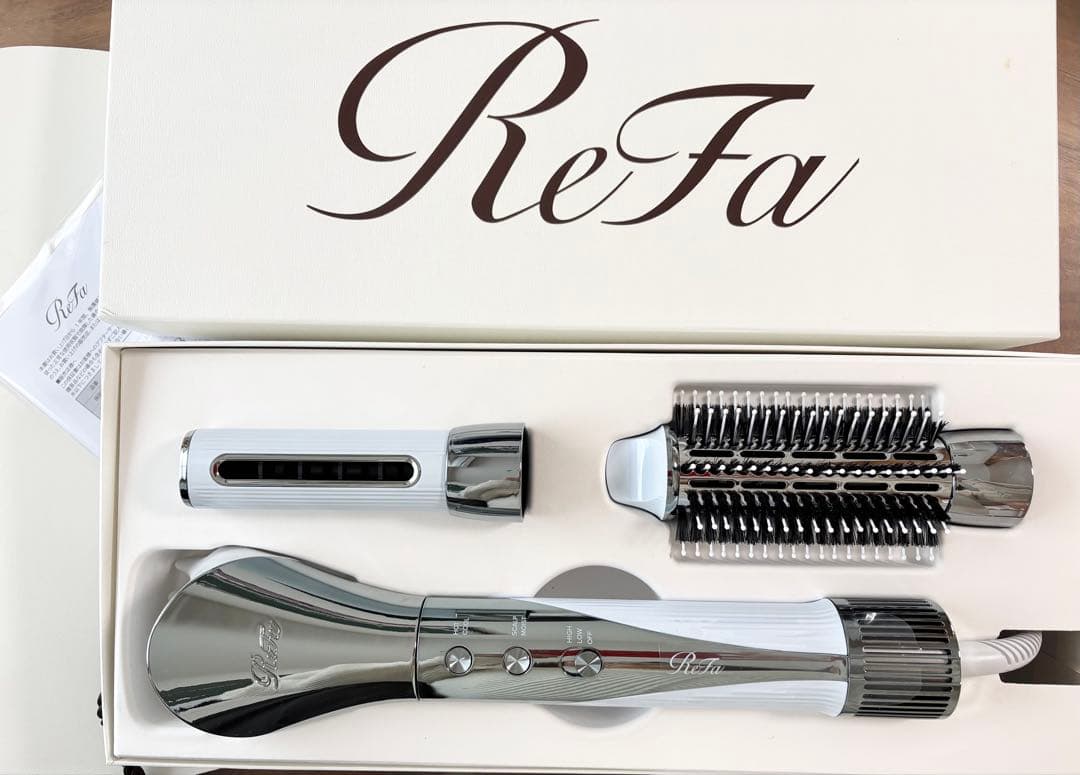 ReFa リファ ビューテック リセッター くるくるドライヤー ホワイト