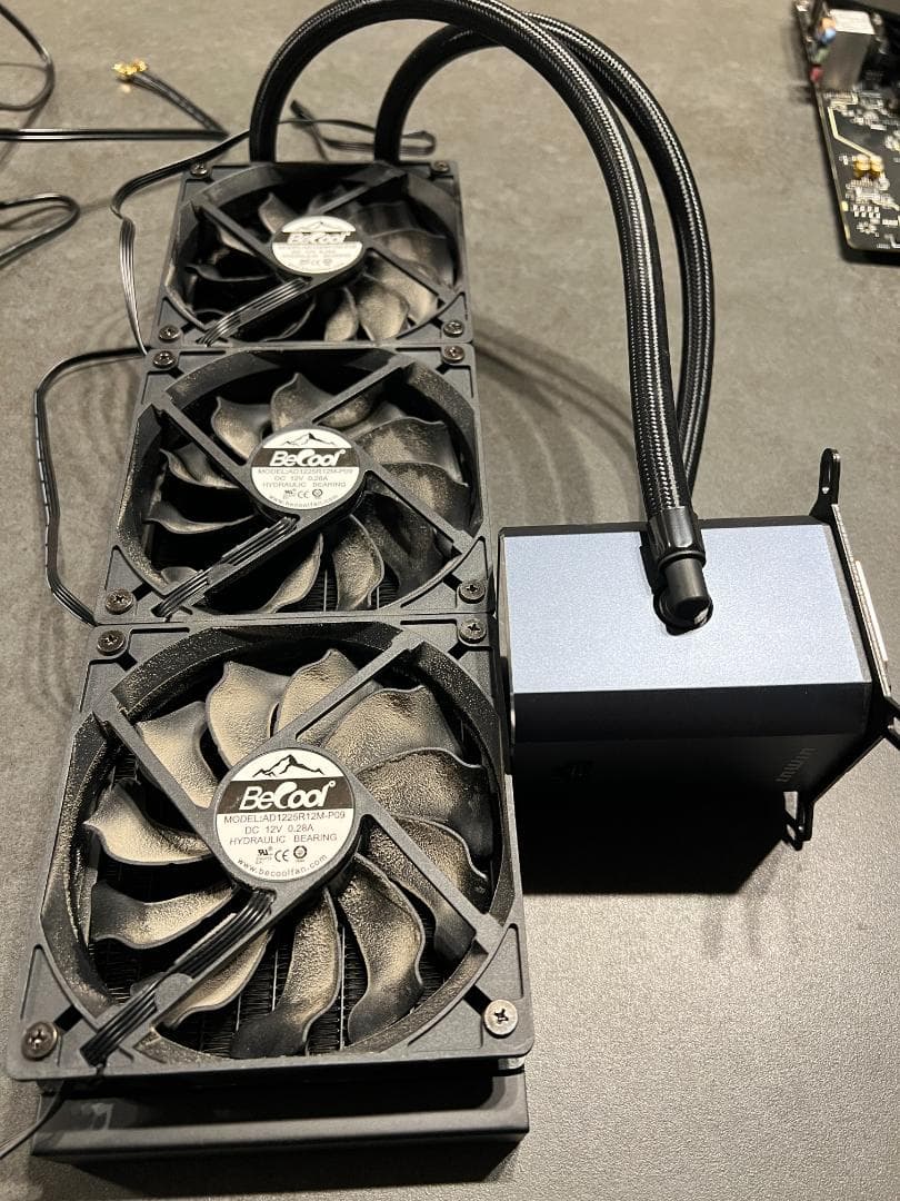 【動作確認済】i9-12900K+Z690+360mm簡易水冷+850WGOLD