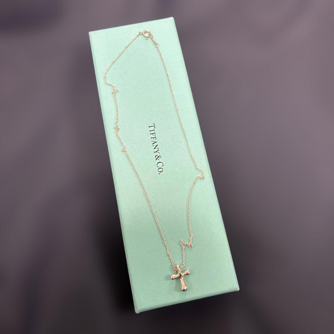 ティファニー クロスネックレス エルサ・ペレッティシルバー 925