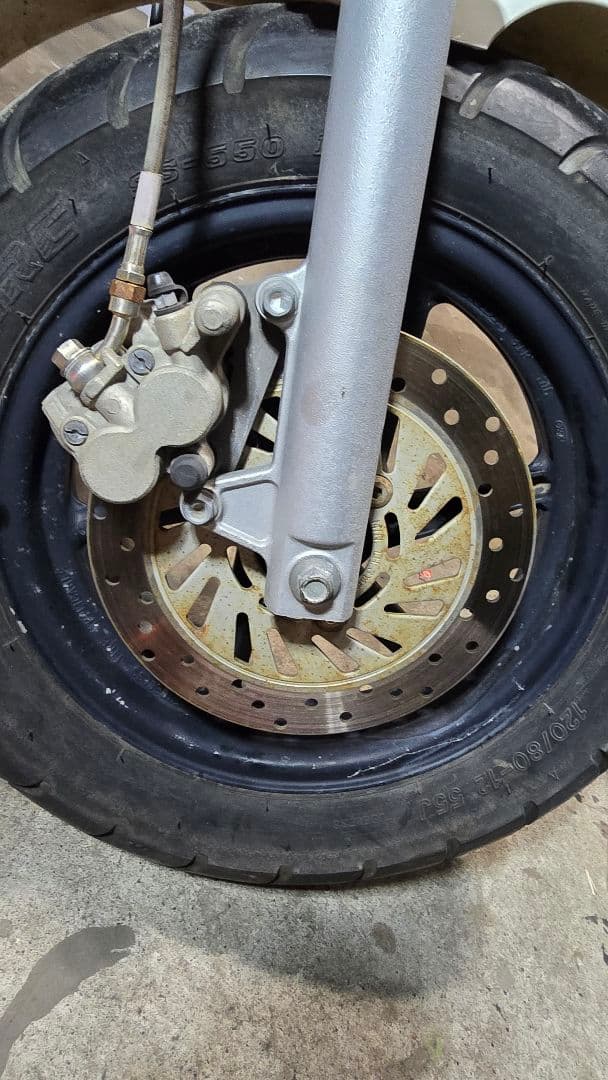 エイプ50フロントフォーク 12インチホイール