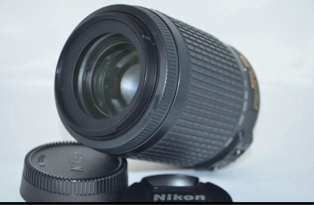 新品級 手振れ補正❤️Nikon AF-S 55-200mm VR❤️人気望遠レンズ