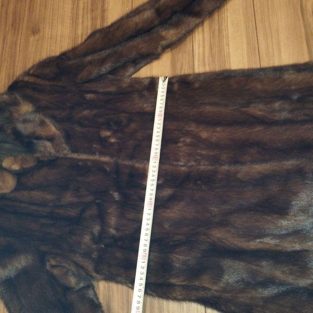 サガミンク　ロングコート　銀サガ　銀タグ