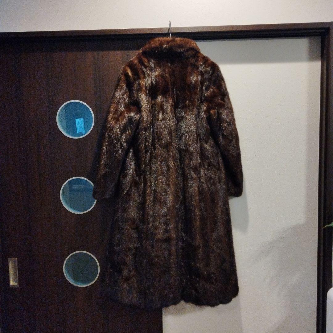 サガミンク　ロングコート　銀サガ　銀タグ