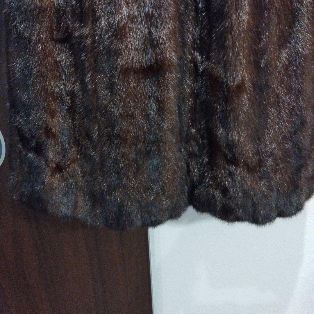 サガミンク　ロングコート　銀サガ　銀タグ