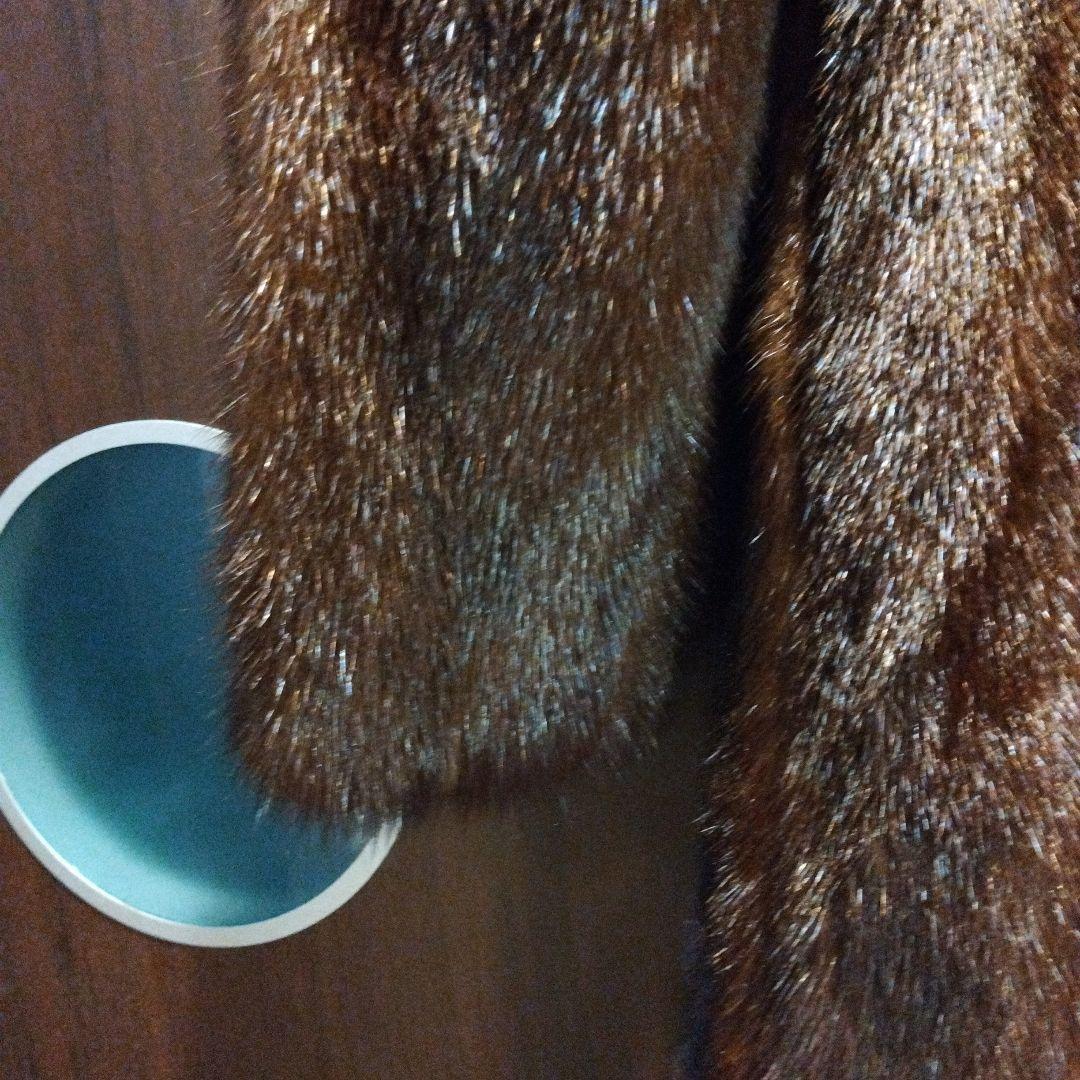 サガミンク　ロングコート　銀サガ　銀タグ