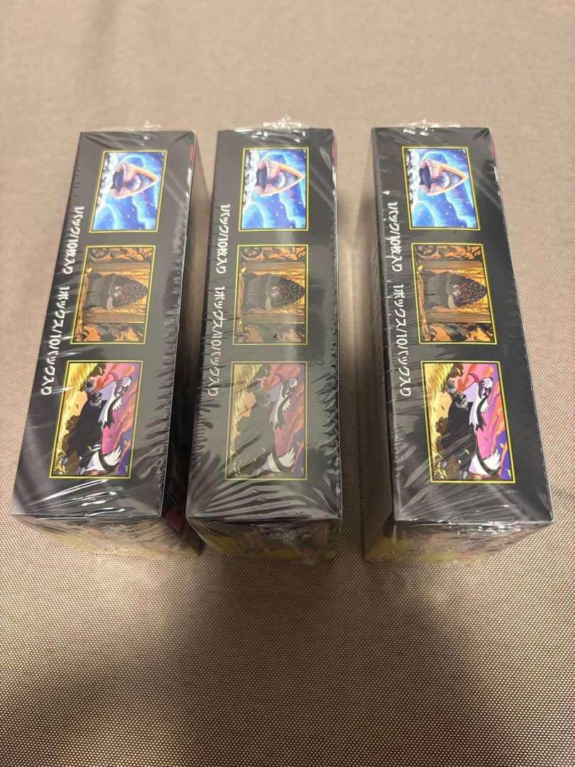 ポケモンカードゲーム　MEGAドリームex 3box シュリンク付き