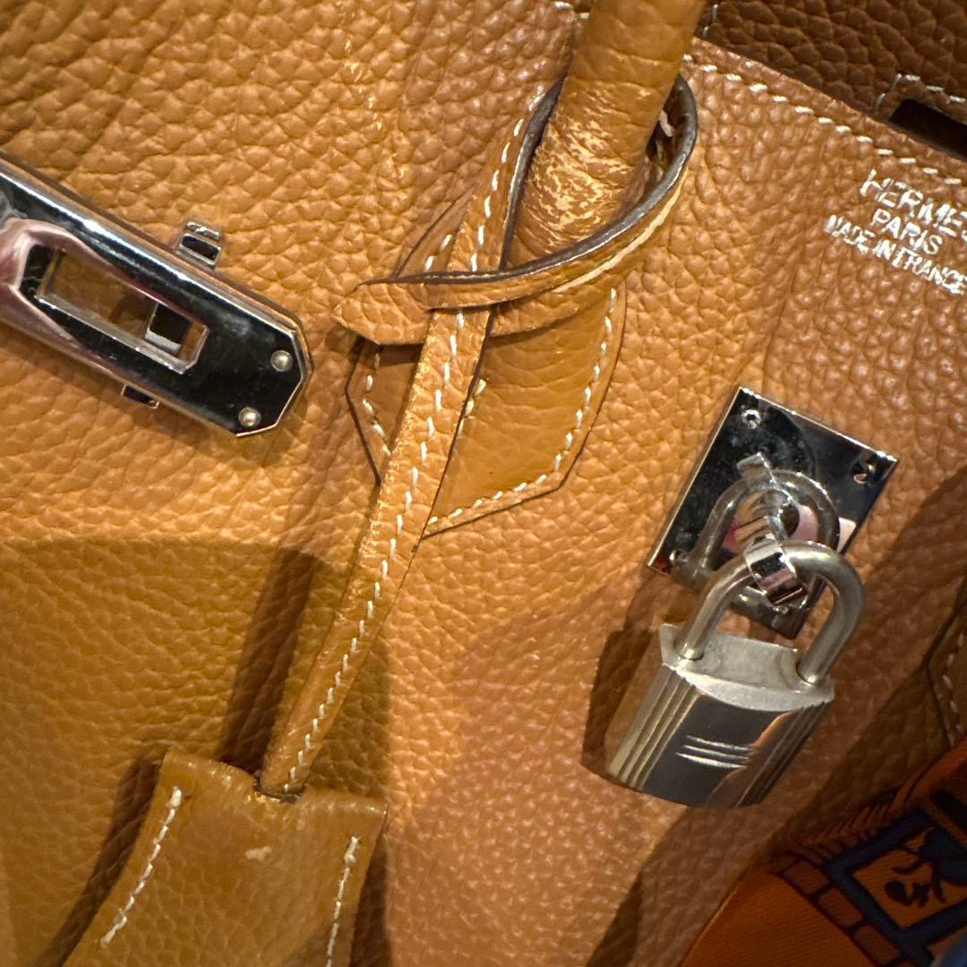 25センチ素敵なバッグ中古⭐︎パロディ⭐︎バーキンみたいな可愛いバッグ