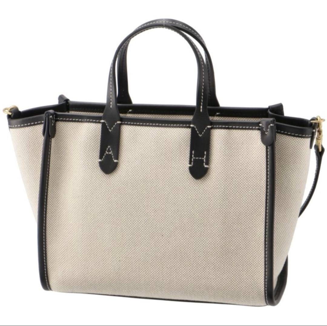 アニヤハインドマーチ　キャンバスパイピングショルダーバッグ美品