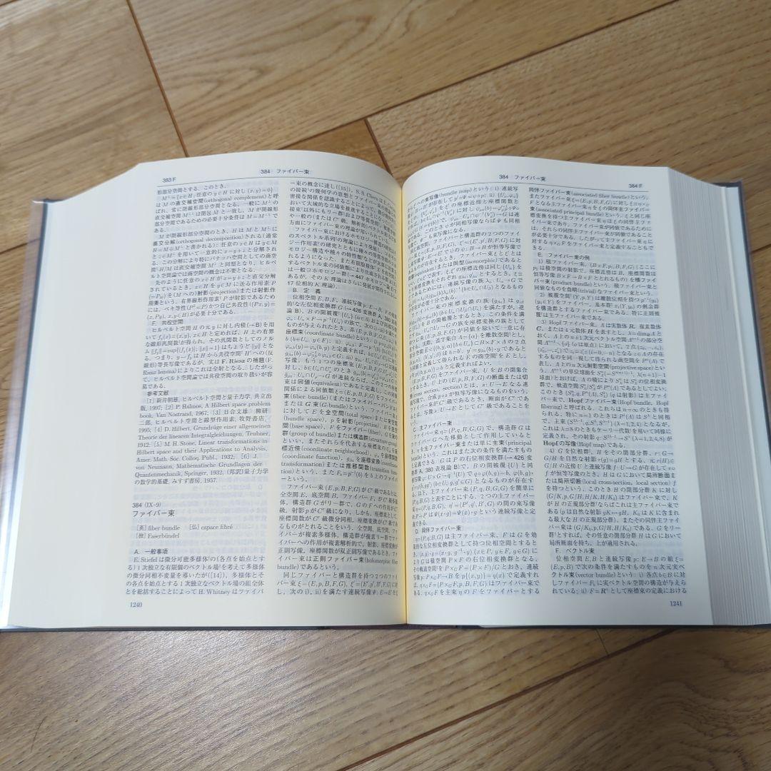 メ*4様 【ほぼ新品】岩波 数学辞典　第4版