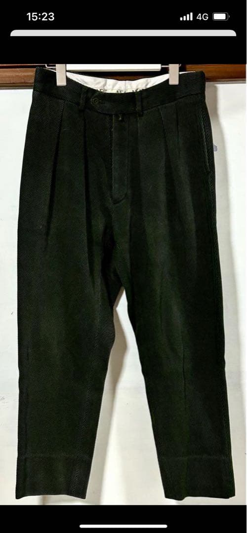 NEAT CORDUROY STANDARD グリーン　パンツ　ニート　44
