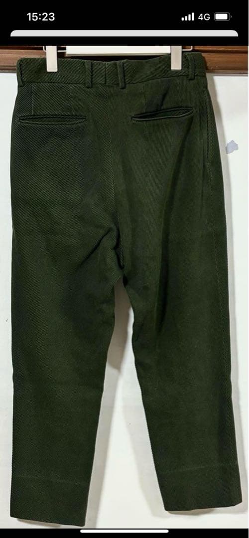 NEAT CORDUROY STANDARD グリーン　パンツ　ニート　44