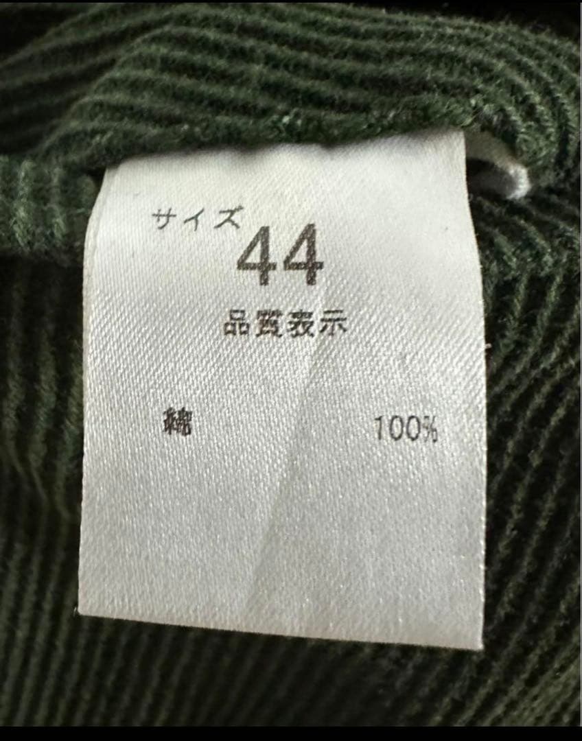 NEAT CORDUROY STANDARD グリーン　パンツ　ニート　44
