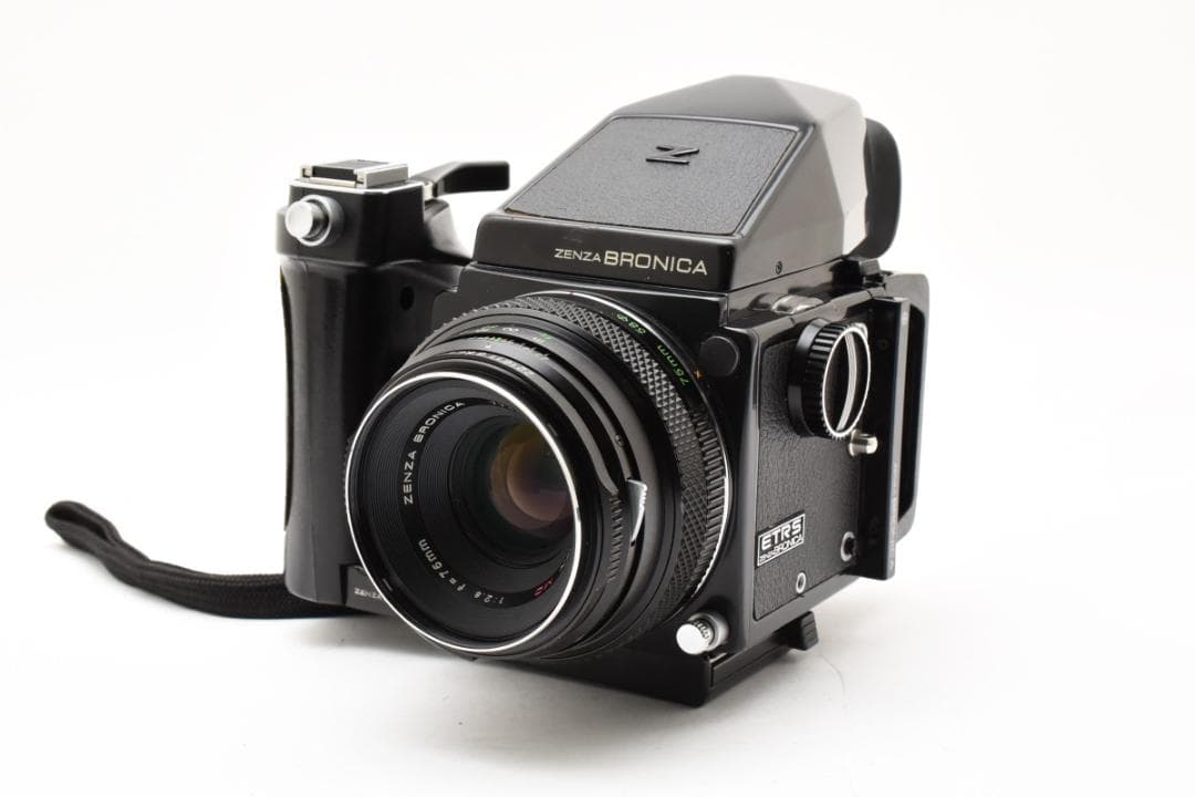 フィルムカメラ ZENZA BRONICA ETRS + ZENZANON 75mm F2.8