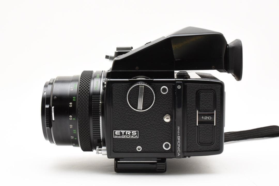 フィルムカメラ ZENZA BRONICA ETRS + ZENZANON 75mm F2.8