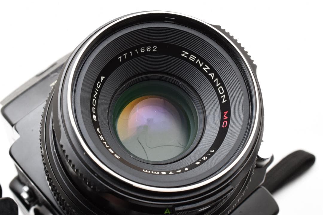 フィルムカメラ ZENZA BRONICA ETRS + ZENZANON 75mm F2.8