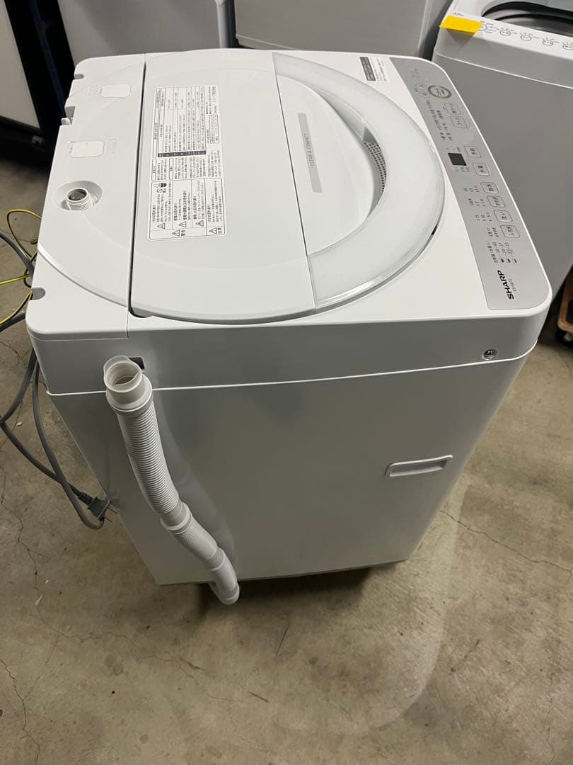 SHARP 洗濯機 ES-GE7J-S 2025年式 7Kg　T