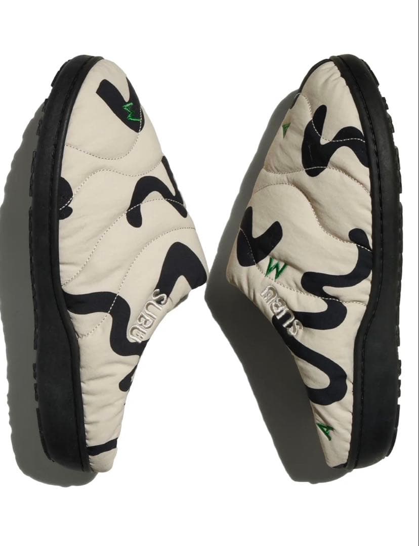 PAMM ×SUBU サンダル　ベージュ×ブラック