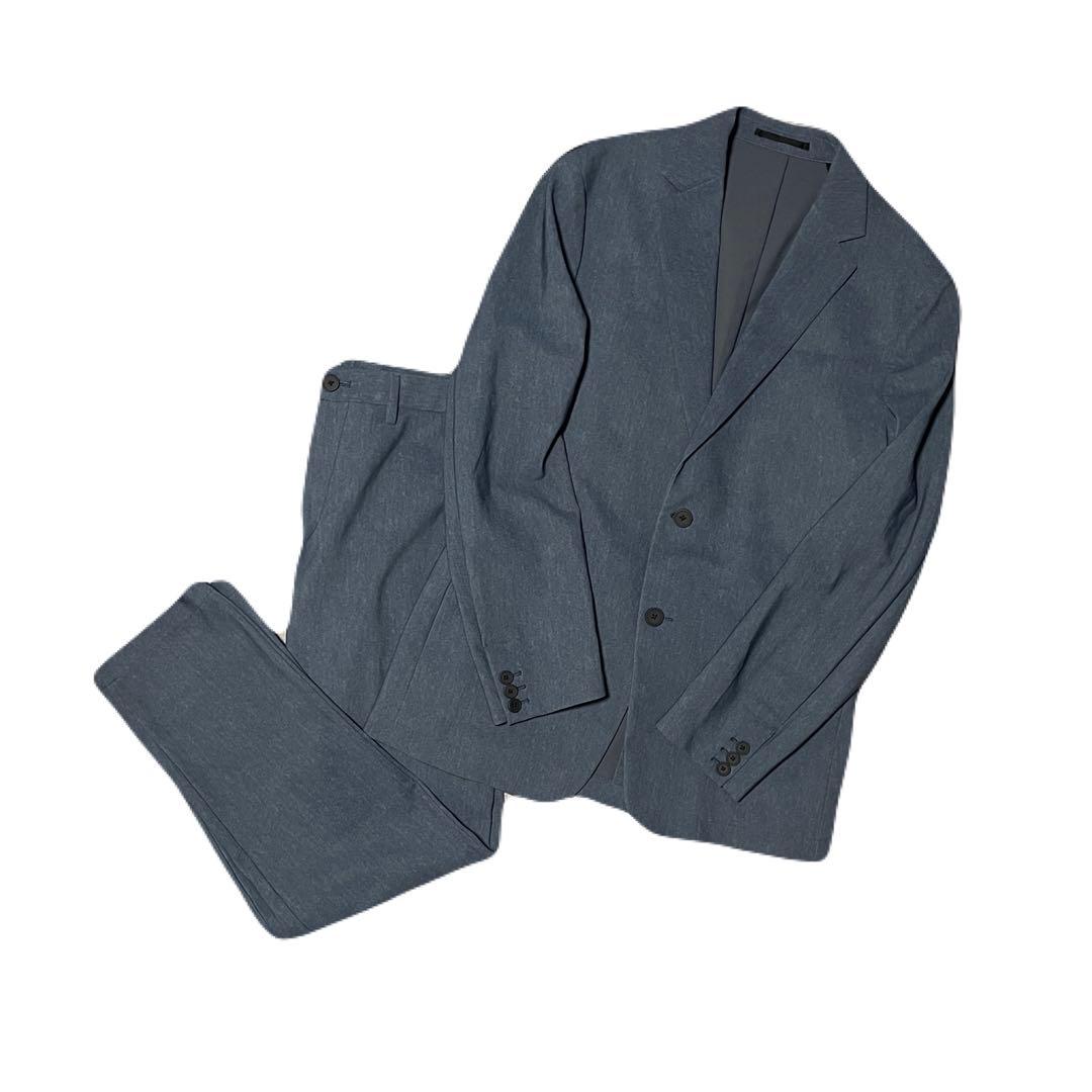 Theory セオリー トラベルスーツ ジャージー ビジネス ネイビー　洗える