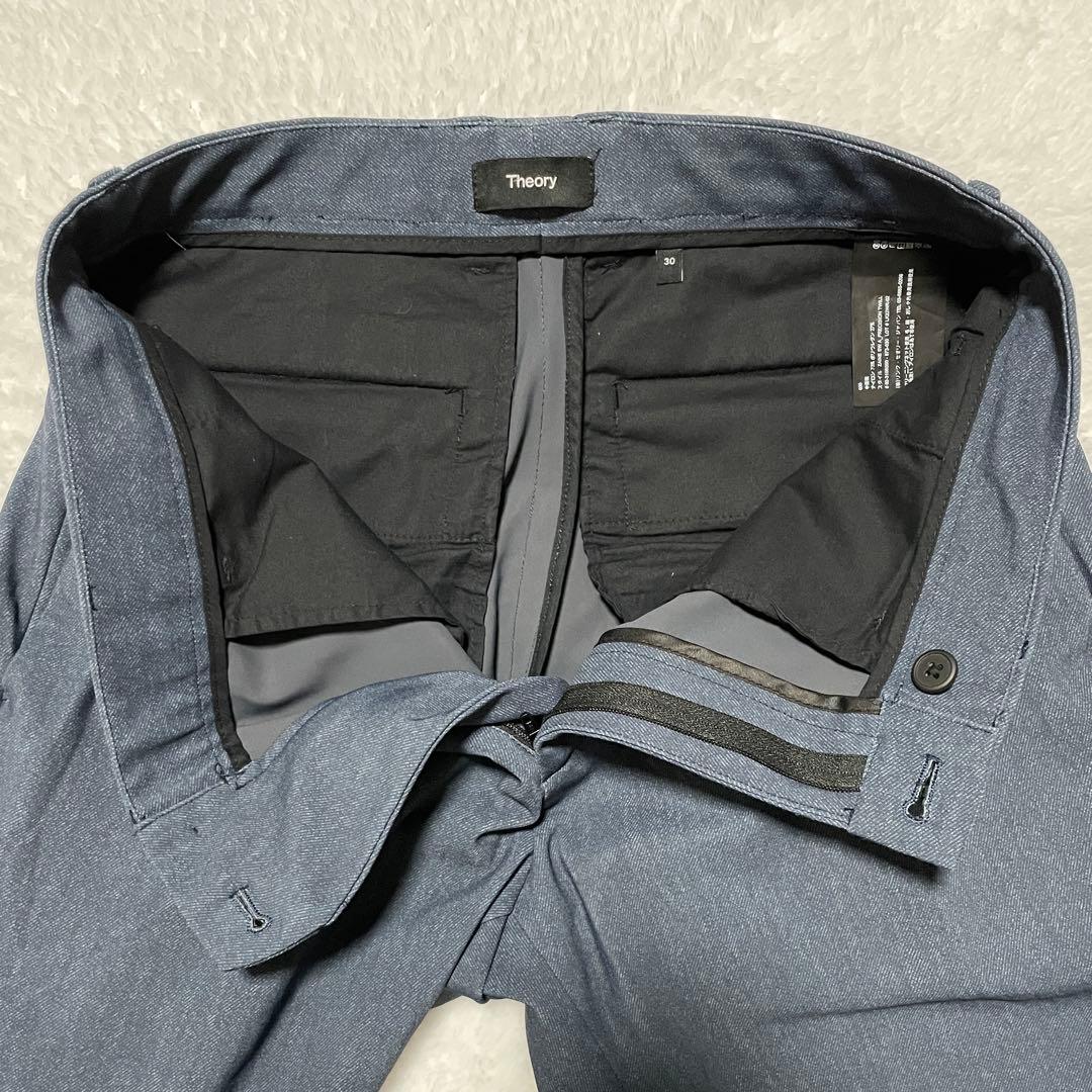 Theory セオリー トラベルスーツ ジャージー ビジネス ネイビー　洗える