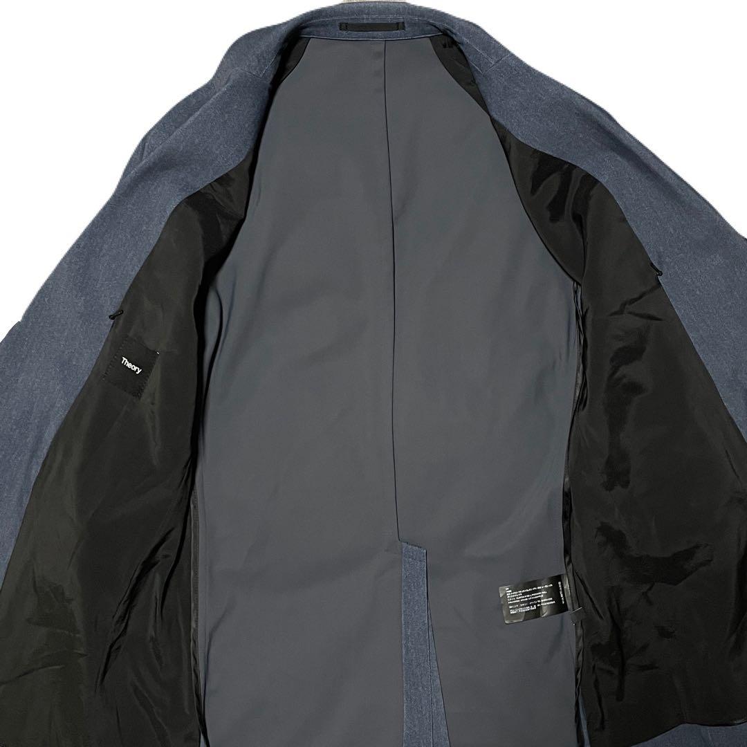 Theory セオリー トラベルスーツ ジャージー ビジネス ネイビー　洗える