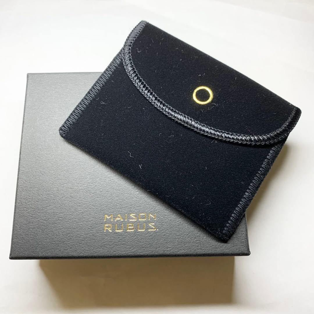 未使用級 MAISON RUBUS レースバングル シルバー 付属品