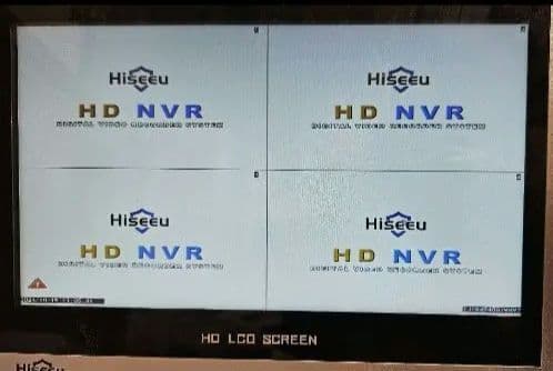 12インチ液晶一体型3TBHDD内蔵NVR500万画素カメラ2台+PTZ