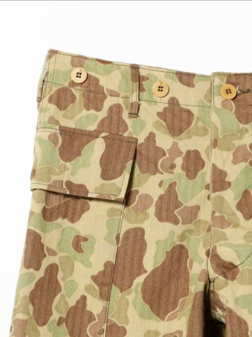 【k.o】BUZZ RICKSON'S / ヘリンボーン カモ パンツ