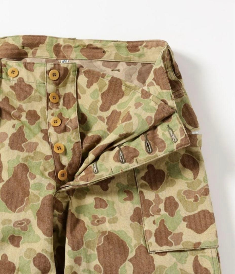 【k.o】BUZZ RICKSON'S / ヘリンボーン カモ パンツ