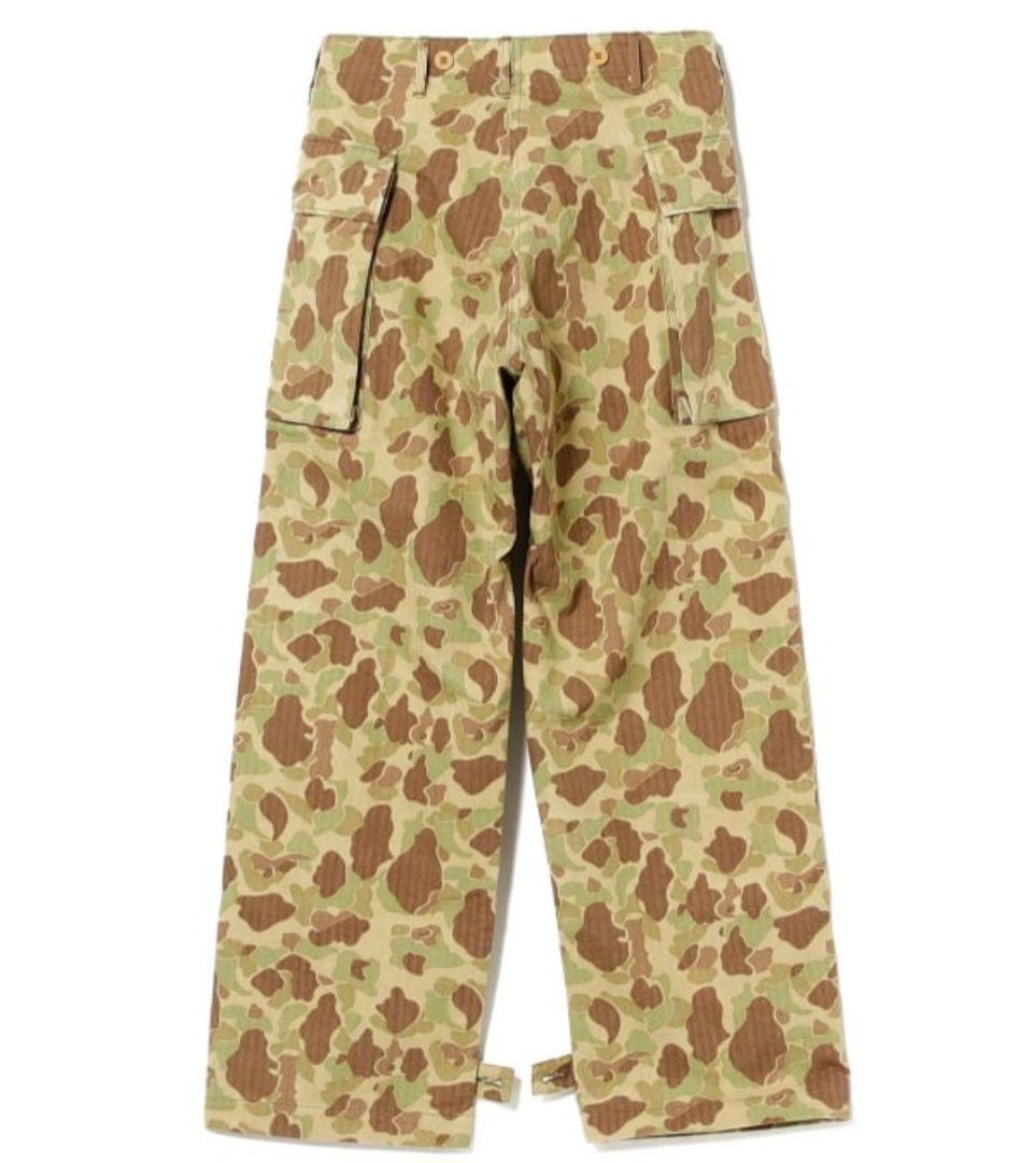 【k.o】BUZZ RICKSON'S / ヘリンボーン カモ パンツ