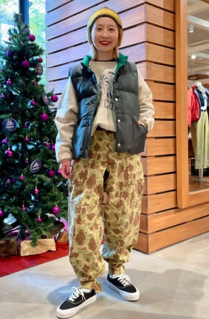 【k.o】BUZZ RICKSON'S / ヘリンボーン カモ パンツ